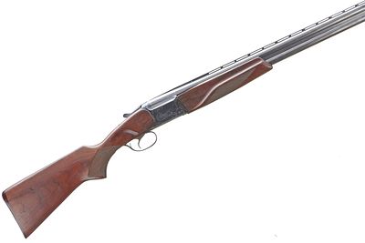 BAIKAL
A 12-BORE BAIKAL OVER & UNDER EJECTOR . Ser No 8978078. A 12 bore Baikal over and under 