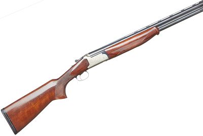 ZABALA
A 12-BORE OVER & UNDER , Ser 6003385200. Weight 7lb 12oz, Chambers 3", Pull 13 3/4" 