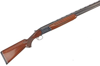 SHADOW
A 12-BORE SHADOW OVER & UNDER EJECTOR. Ser No K803278. A 12 bore Shadow over and under 