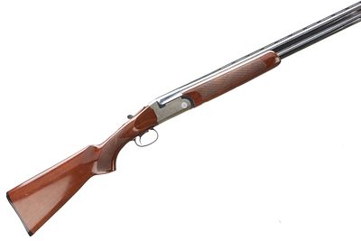 ZOLI
A 12-BORE ZOLI OVER & UNDER EJECTOR. Ser No 61675. A 12 bore Zoli over and under boxlock 
