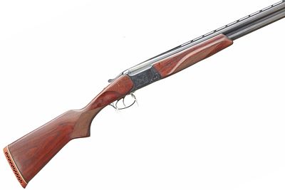 BAIKAL
A 12-BORE BAIKAL OVER & UNDER BOXLOCK EJECTOR . 
Ser No 8746921. A 12 bore Baikal over 