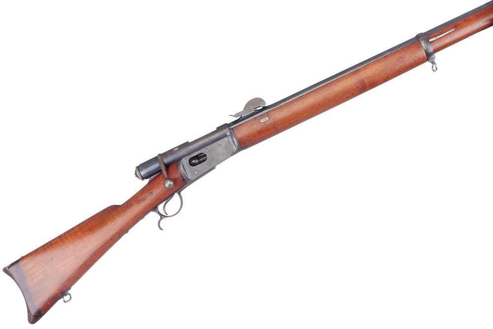 Lot 223: VETTERLI
AN M81 10.4 X 38R BOLT ACTION RIFLE SER NO 211095