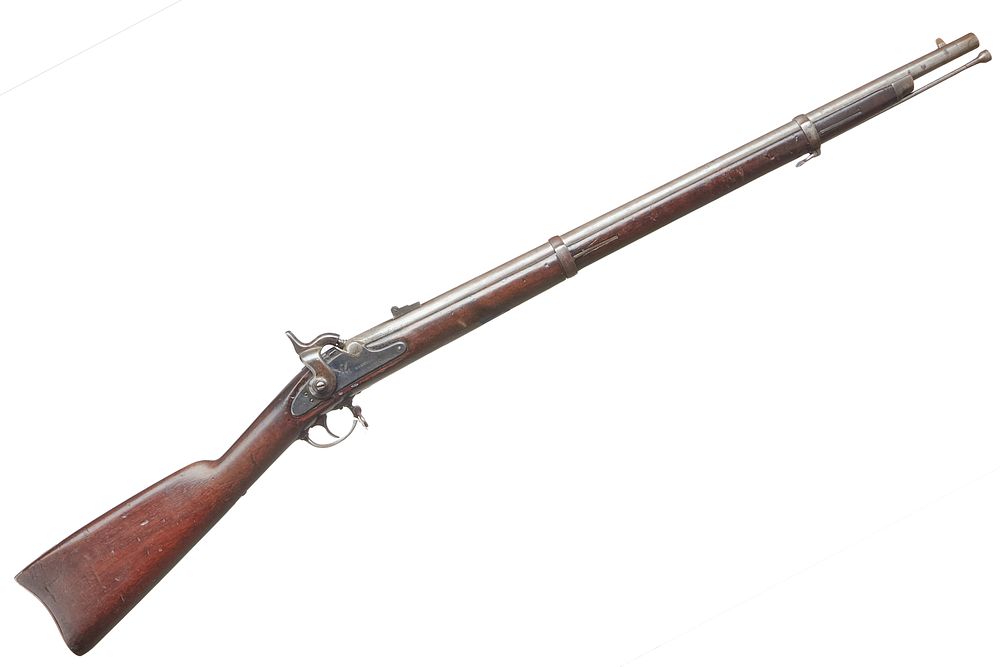 Lot 232: WILLIAM MUIR
A MOD 1861 .58 MUZZLE LOADING PERCUSSION RIFLE
