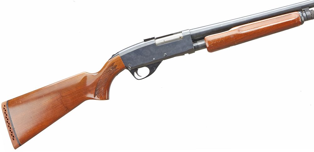 Lot 254: SAVAGE
A 12-BORE SAVAGE PUMP ACTION . 
Ser No C512406.