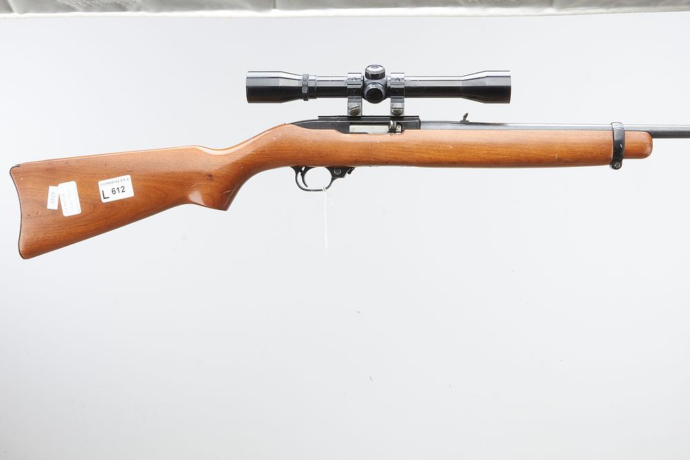 Lot 596: RUGER 
A 10/22 .22LR SEMI-AUTO RIFLE Ser No 11561932
