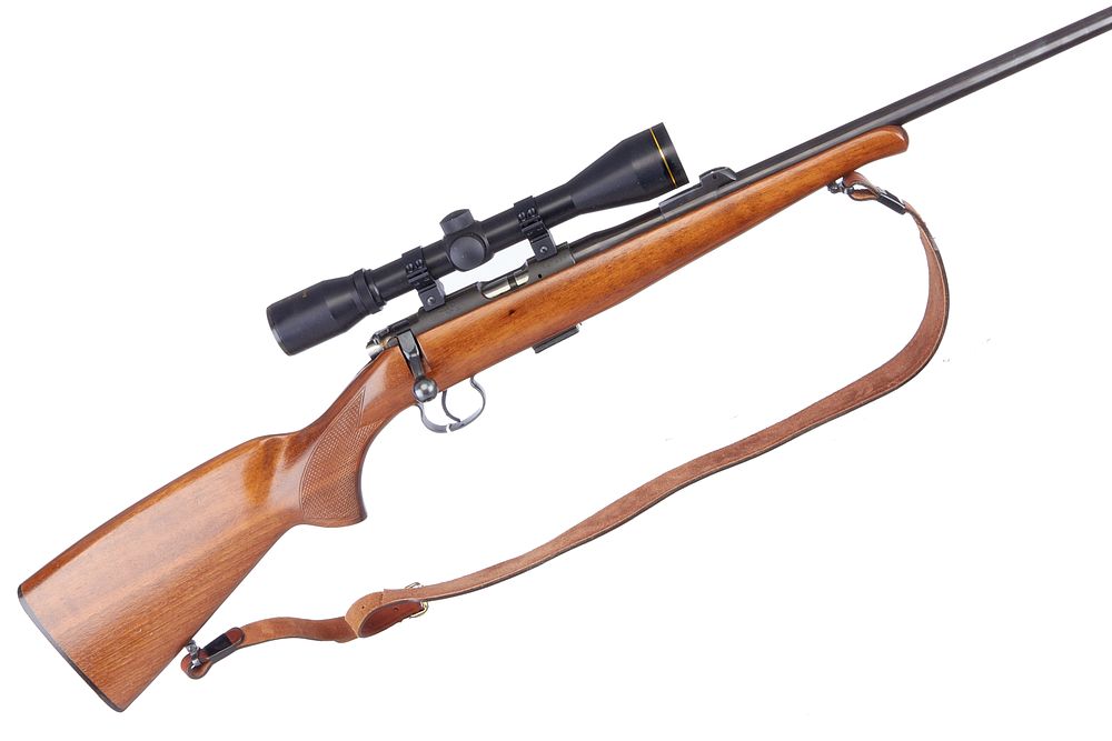Lot 296: CZ
A MOD CZ452-2E ZKM .22LR BOLT ACTION RIFLE SER NO 527289