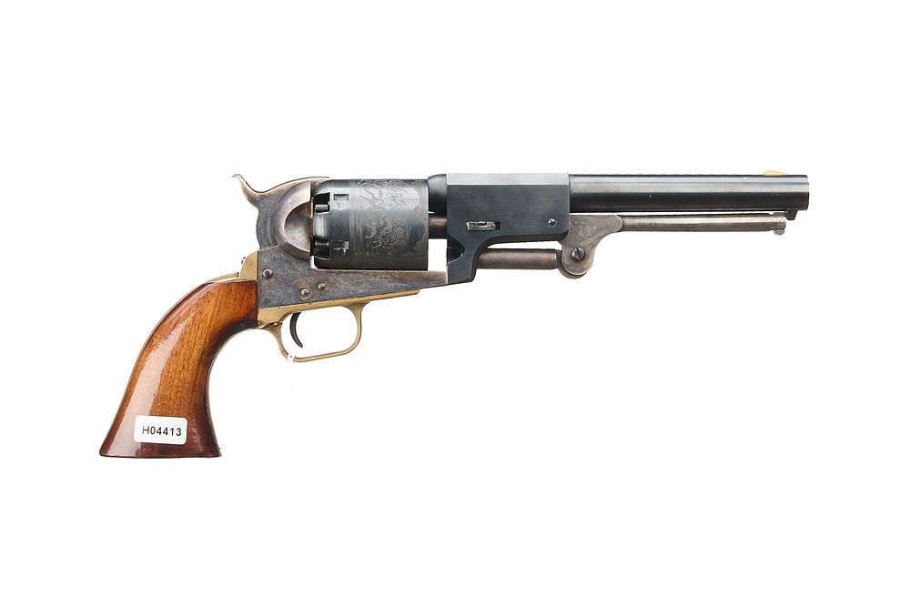 Lot 264: ARMI
A .44 Cal. Armi San Marco Colt Walker Percussion Revolver Ser B65636
