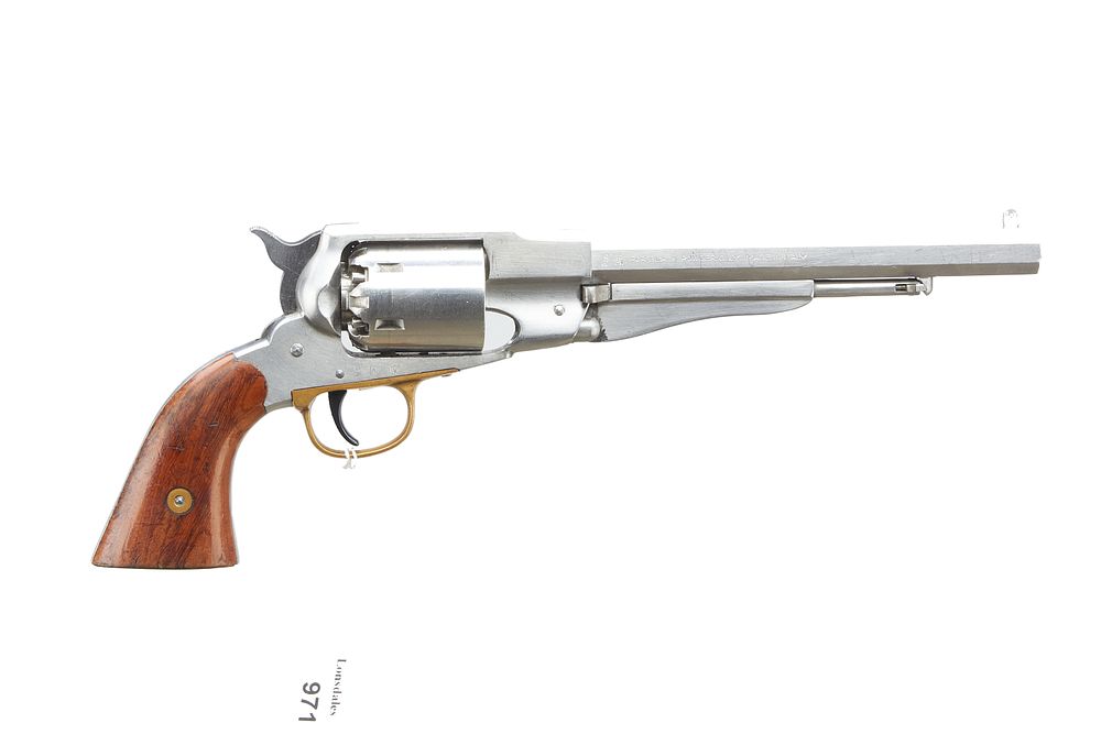 Lot 281: HILTON GUN COMPANY
A .44 BLACK POWDER REVOLVER Ser No 094666