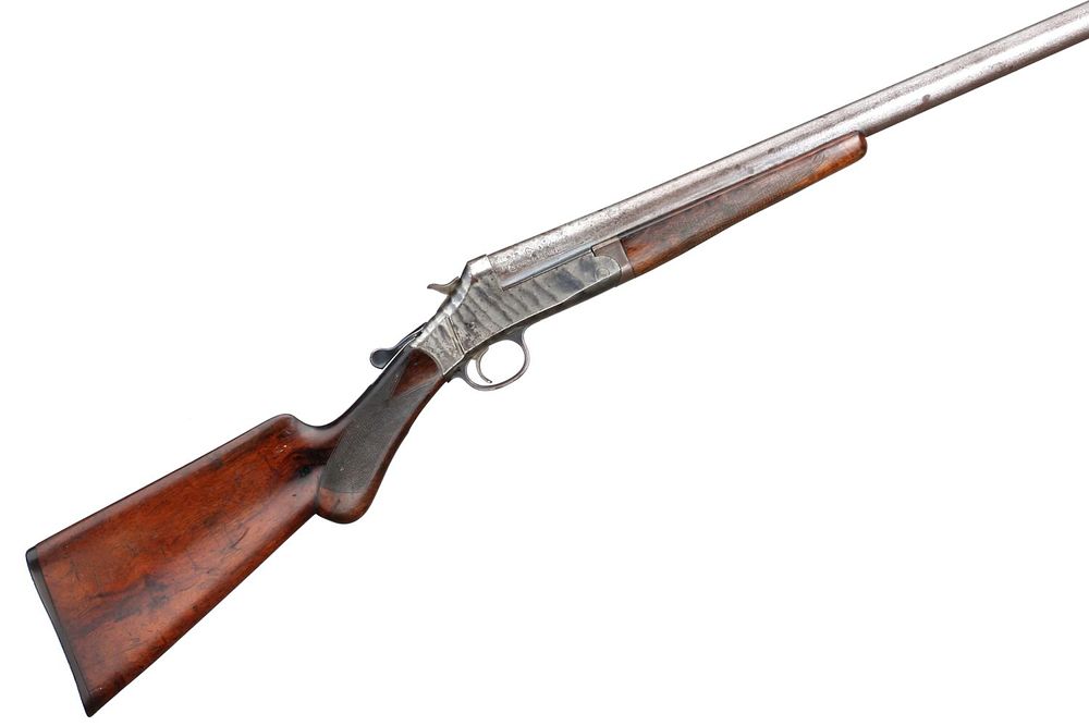 Lot 529: MIDLAND GUN COMPANY
A 12-BORE KNOCKABOUT SINGLE SHOT BREAK ACTION Ser No A55168;