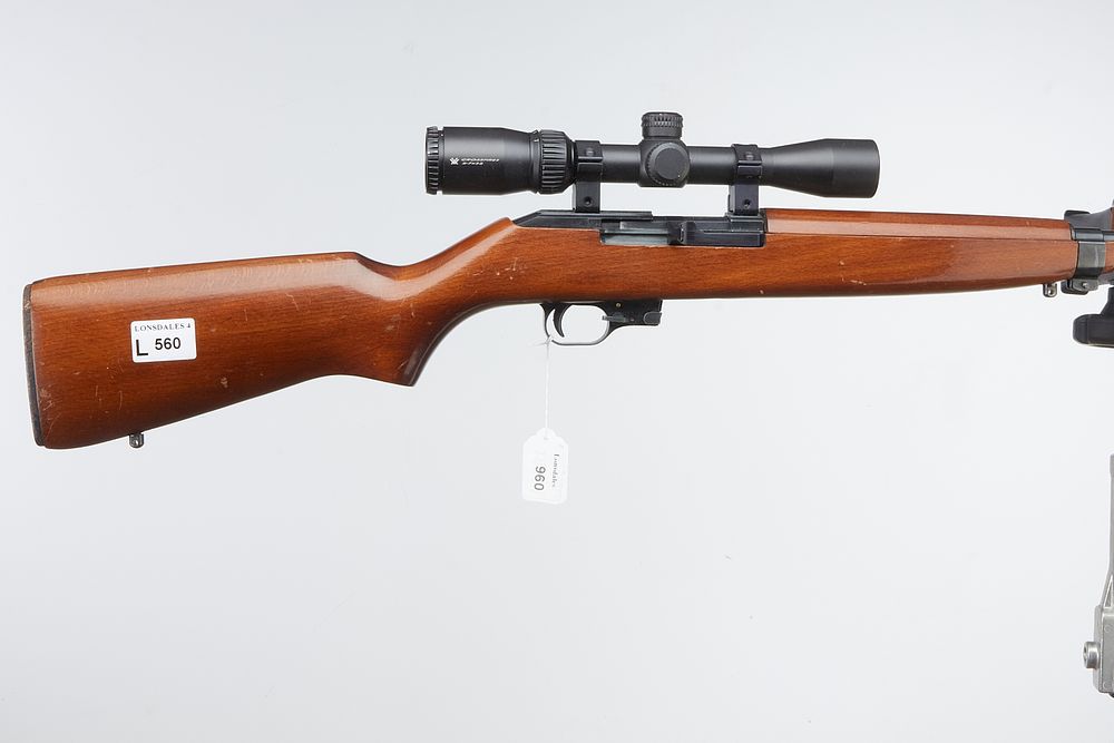 Lot 564: ERMA WERKE
A Mod 70 .22LR SEMI-AUTO Ser No 46173