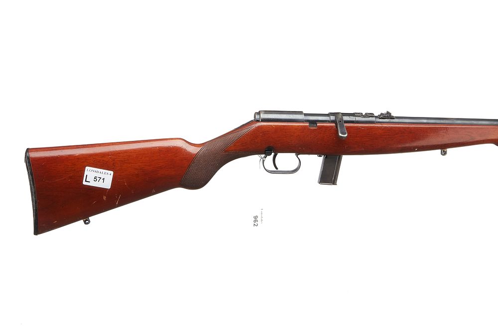 Lot 575: BERETTA
A Mod OLYMPIA .22LR SEMI-AUTO RIFLE Ser No 15080
