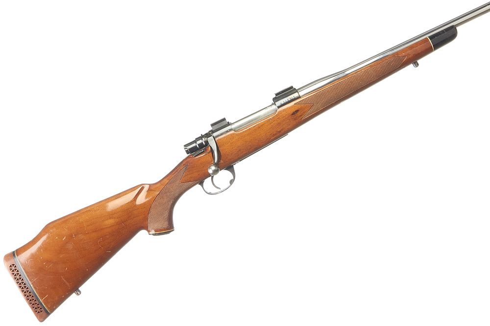Lot 342: INTERARMS
A .243 WIN. INTERARMS BOLT ACTION RIFLE BUILT ON A MAUSER ACTION. Ser No B105562.