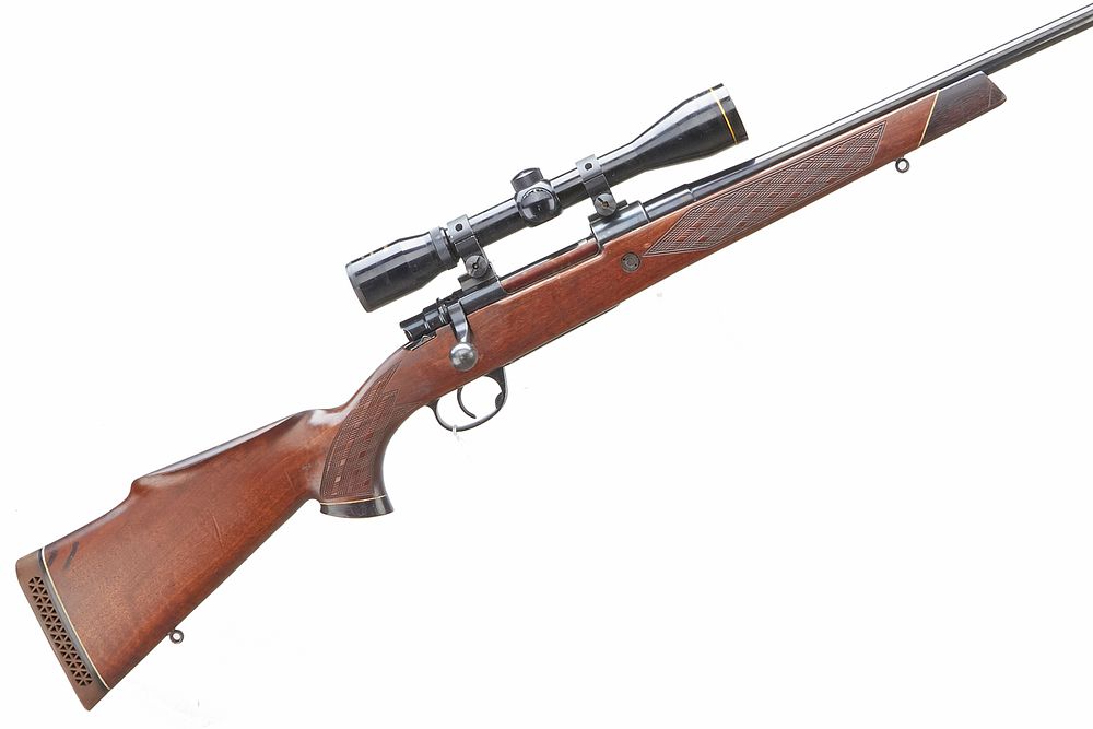 Lot 345: MAUSER
A 7 X 57MM MAUSER ACTION BOLT ACTION RIFLE. Ser No 2663B.