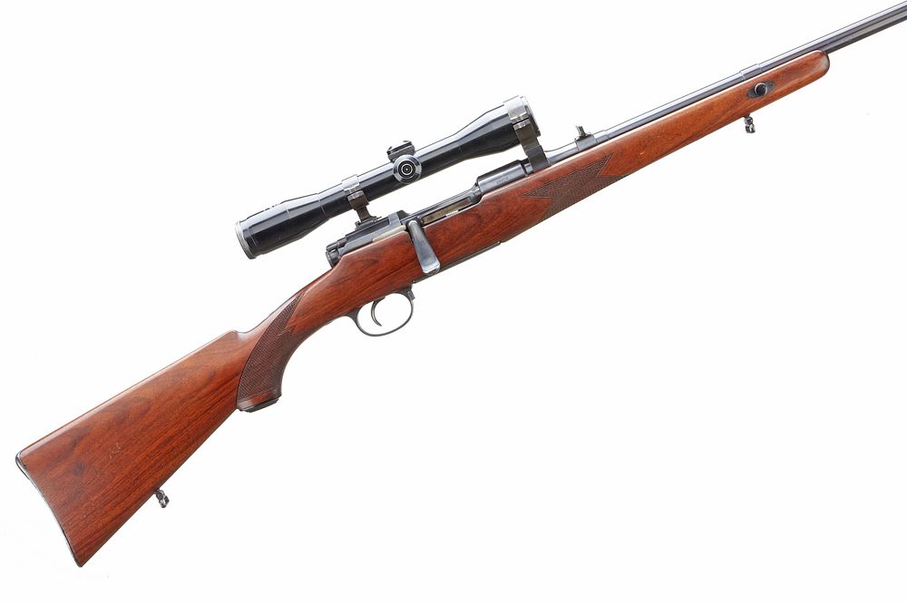 Lot 393: MANNLICHER SCHONAUER
A MOD 1903 6.5 X 54 TAKE-DOWN BOLT ACTION RIFLE SER NO 21262