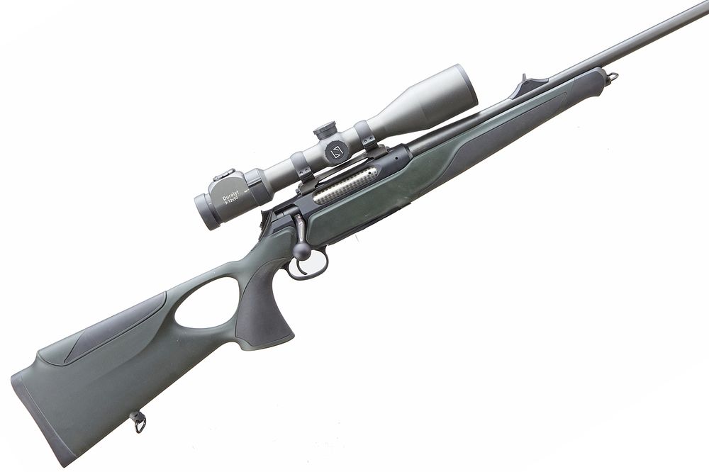 Lot 394: SAUER 
AN UNUSED MOD 404 .308 C/W ZEISS DURALYT SCOPE SER NO B002995