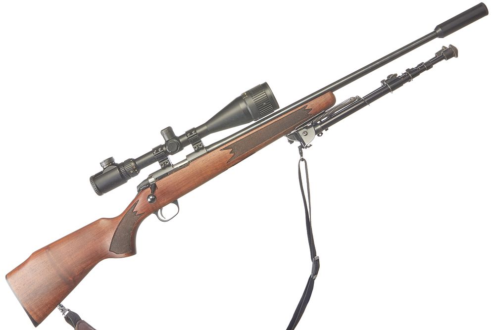 Lot 303: SAKO
A .22LR SAKO BOLT ACTION RIFLE. Ser No 973038.