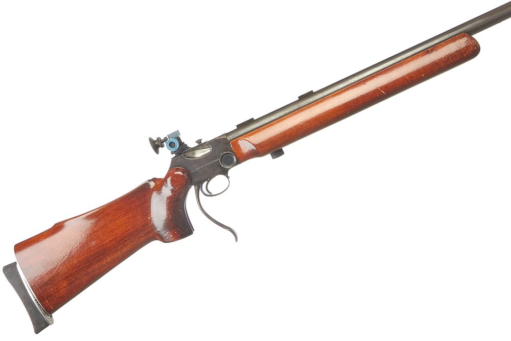 Lot 313: BSA
A .22LR BSA MARTINI INTERNATIONAL TARGET RIFLE. Ser No UE874.
