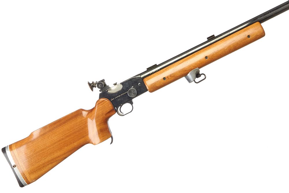 Lot 309: BSA
A .22LR BSA MARTINI ACTION TARGET RIFLE. Ser No FG1889H.