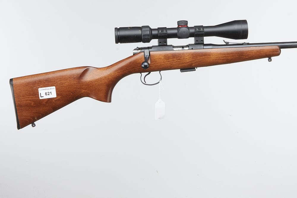 Lot 601: CZ 
A Mod 452 ZKM SCOUT .22 BOLT ACTION RIFLE Ser No 364749