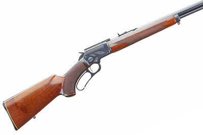 Marlin 
A Mod GOLDEN-39A .22slnrl underlever rifle
Serial no. 26165434. Chequered butt to highly 