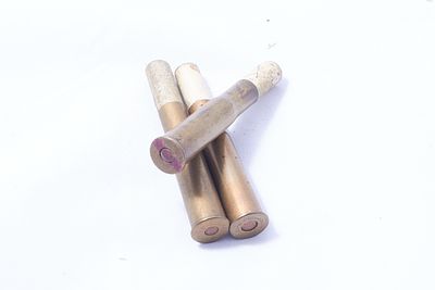 SCARCE "LEAD PLUGGED" VARIETY OF .450/400 3 DIFFERENT STYLES, 3 OF. Sect 1 - FAC or RFD to buy 