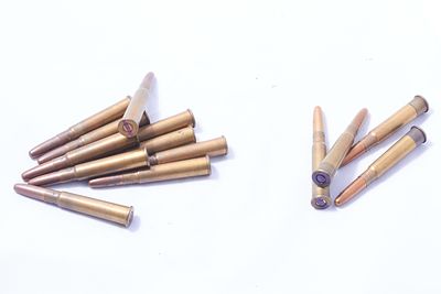 .303 PROOF, 14 OF, KYNOCK .303, 10 OF AND SCARCE KYNOCH .303 WITH BLACK STAINING, 4 OF. Sect 1 - 