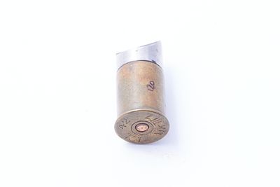 12-BORE SCARCE CABLE-CUTTING CARTRIDGE. 1942 MKIII. As used in our bombers to cut through the 