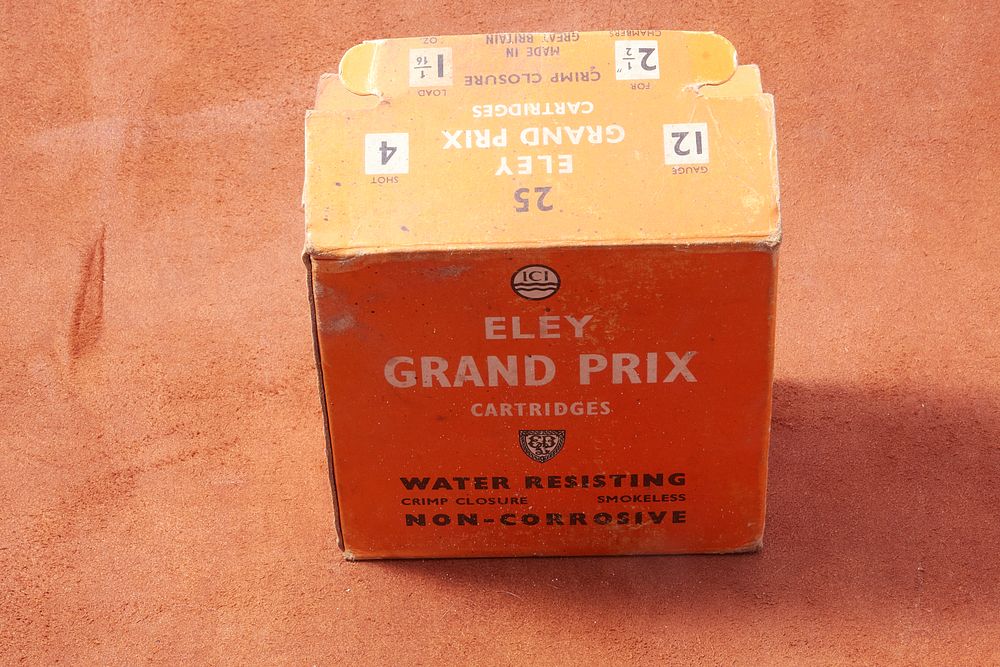 Lot 436: 12 BORE ELEY GRAND PRIX CARTRIDGES, 25 OF