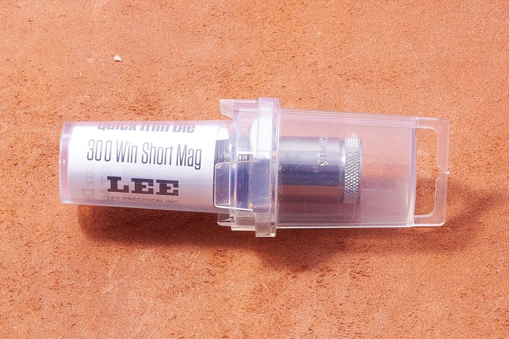 Lot 161: .300 WIN SHORT MAG LEE QUICK TRIM DIE *UNUSED* SER. 90484