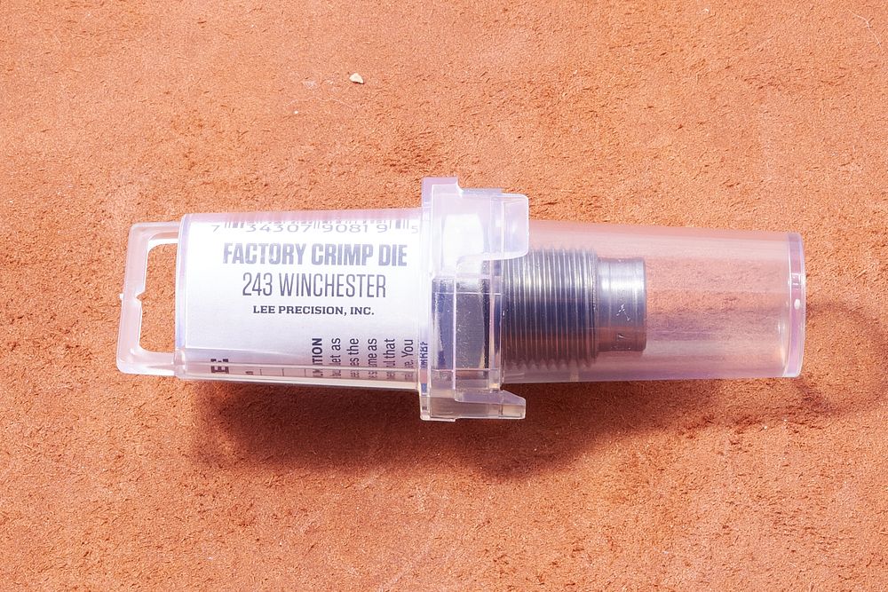 Lot 157: .243 WINCHESTER LEE FACTORY CRIMP DIE *UNUSED* SER. 90819