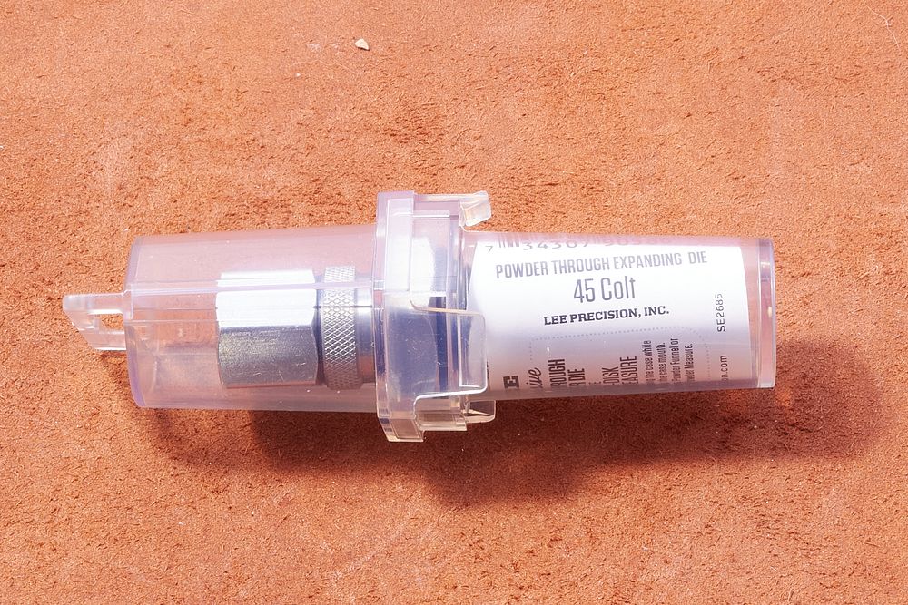 Lot 155: .45 COLT LEE POWDER THRU EXPANDING DIE *UNUSED* SER. 90586