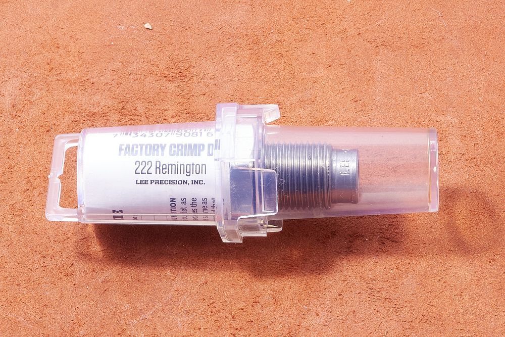 Lot 154: .222 REMINGTON LEE FACTORY CRIMP DIE *UNUSED* SER. 90816