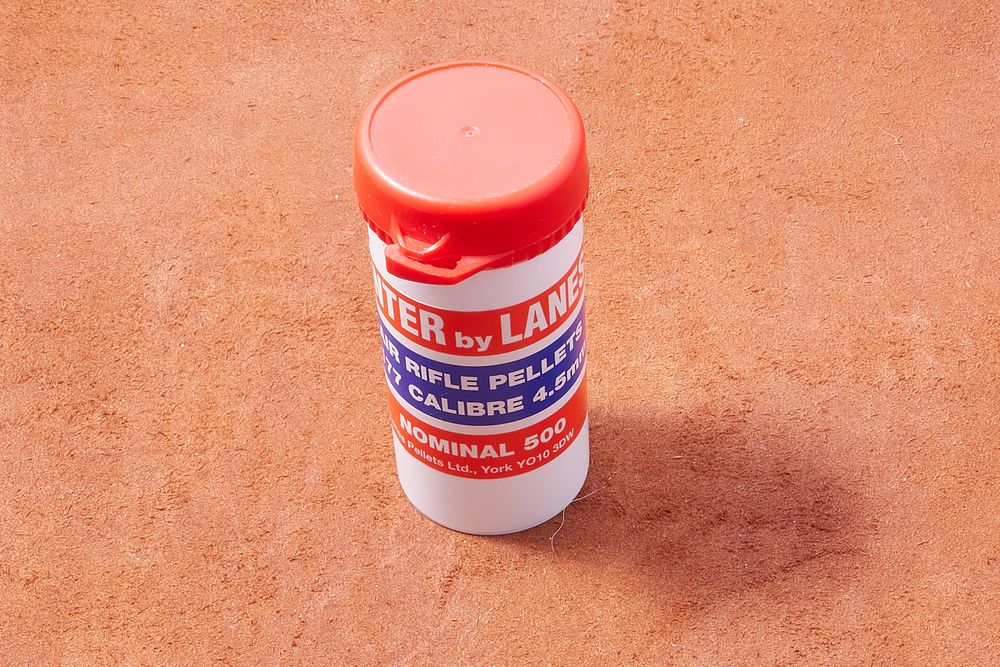 Lot 1025: POINTER BY LANES .177 PELLETS 500 OF
