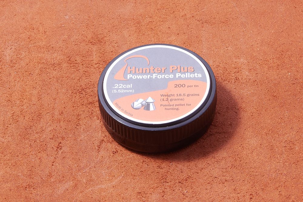 Lot 1013: .22 "HUNTER PLUS POWER FORCE" 1.2 GRAM PELLETS, 600 OF