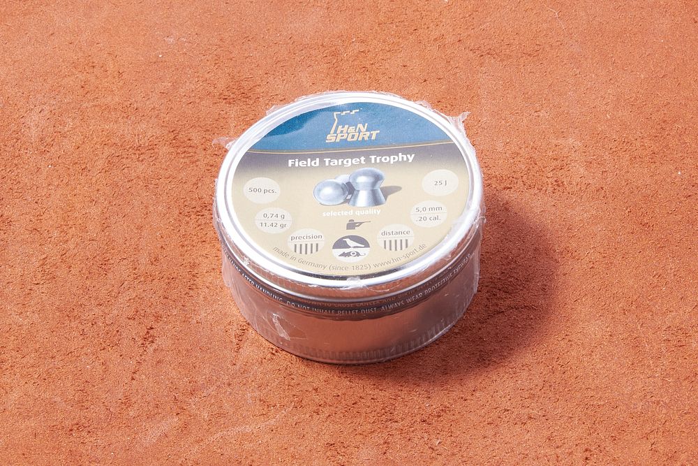 Lot 1010: .20 H & N SPORT FIELD TARGET TROPHY PELLETS, 1000 OF