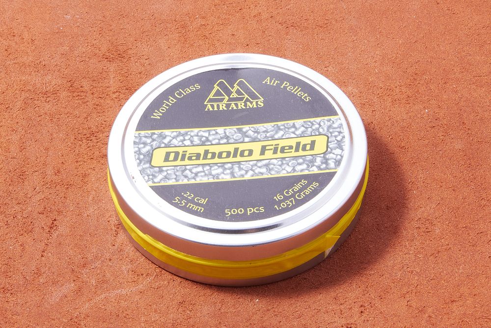 Lot 1008: .22 DIABOLO FIELD 16 GRAIN PELLETS, 500 OF
