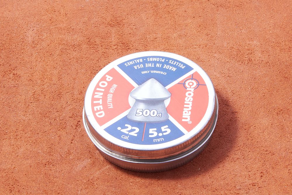 Lot 1004: .22 CROSMAN POINTED PELLETS, 1500 OF