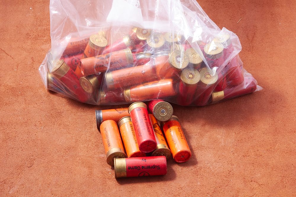 Lot 411: ASSORTED 12 BORE CARTRIDGES: ERNEST DOE, JOHN H GILL, SUPREME GAME, GL WOODS
