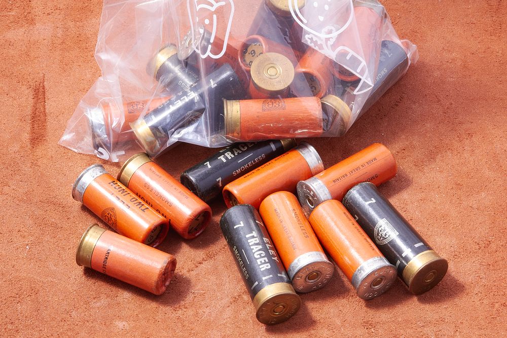 Lot 396: ASSORTED ELEY 12 BORE CARTRIDGES