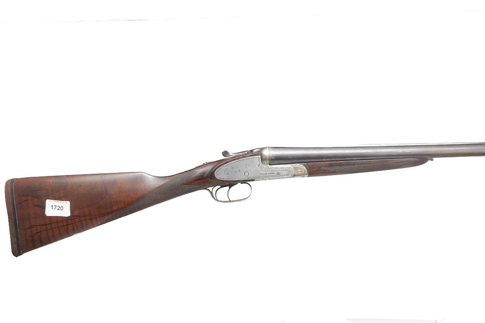 Lot 232: 12 BORE GUNMARK SABEL SIDELOCK SXS SER.91635