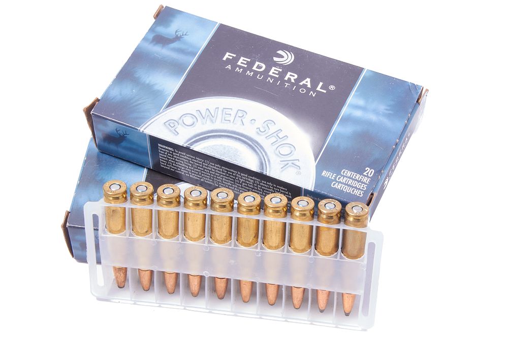 Lot 702: .308 WIN FEDERAL POWER SHOCK CARTRIDGES 150 GR, 50 OF