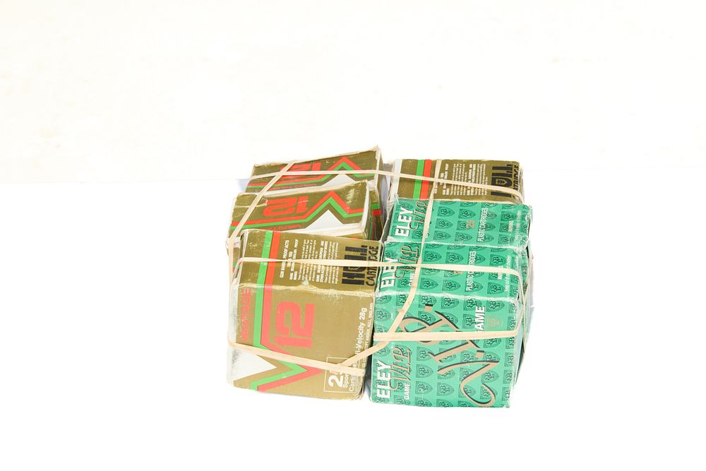 Lot 378: ONE HUNDRED AND FIFTY ROUNDS OF 12 BORE SHOTGUN CARTRIDGES. IN BOXES. BY VARIOUS MAKERS.