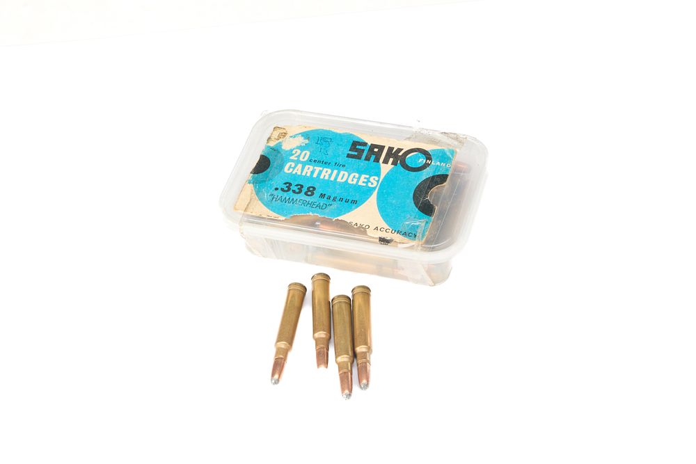 Lot 680: SAKO .338 MAGNUM APPROX. 30 OF