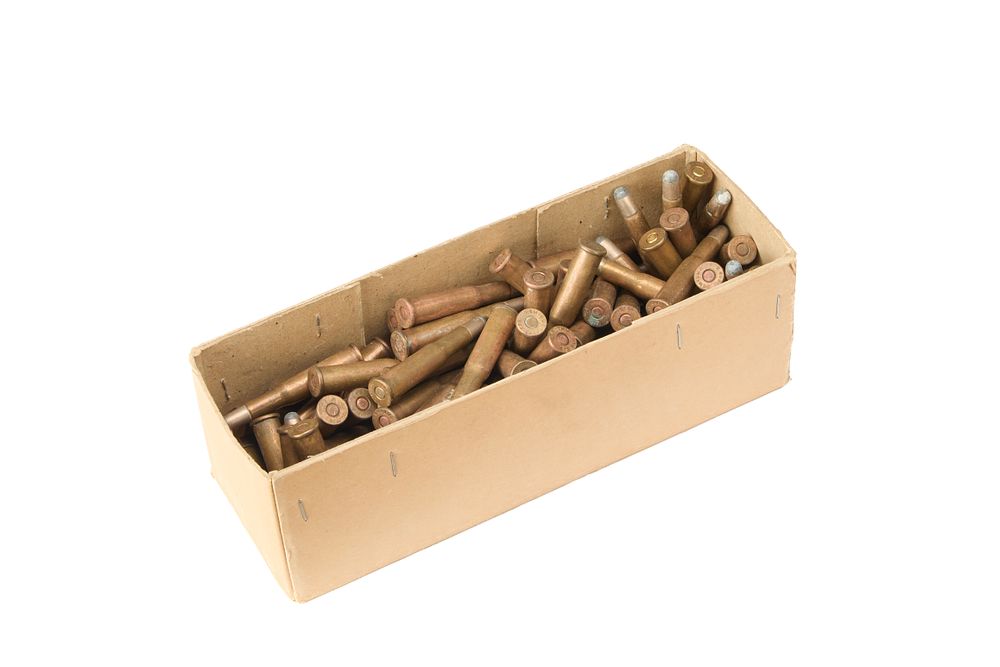 Lot 676: APPROX. 100 OF REM-MMC .303 SAVAGE