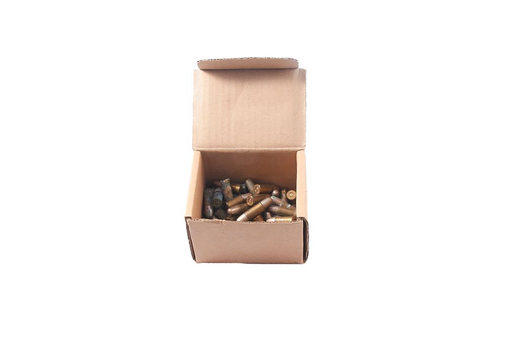 Lot 664: LOOSE .380 REVOLVER AMMUNTION IN VARYING CONDITIONS, APPROX. 70 OF