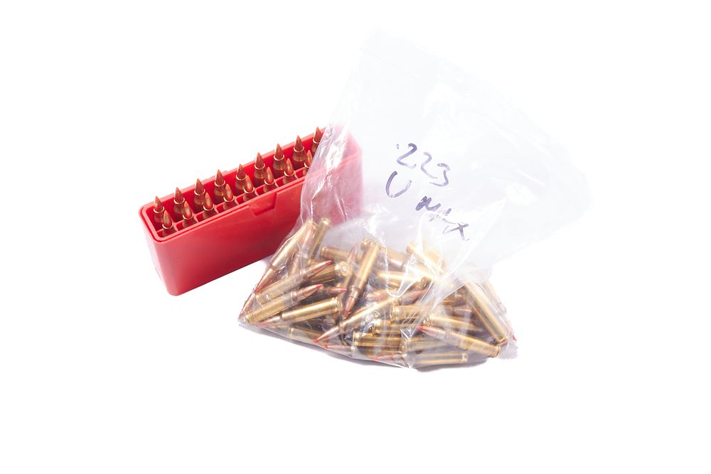 Lot 662: MIXED .223 BY HORNADY, APPROX. 70 OF