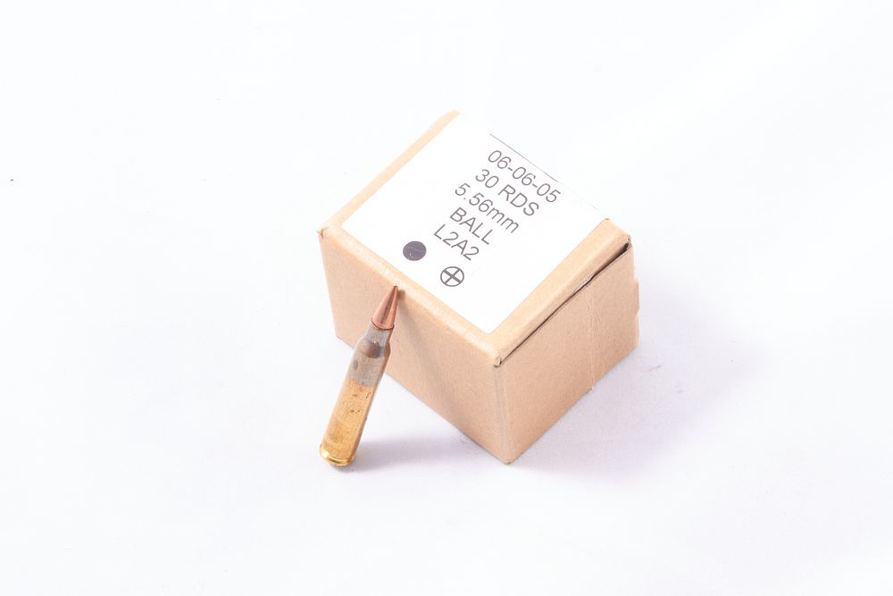 Lot 660: .5.56MM L2A2 BALL AMMUNITION, 30 OF