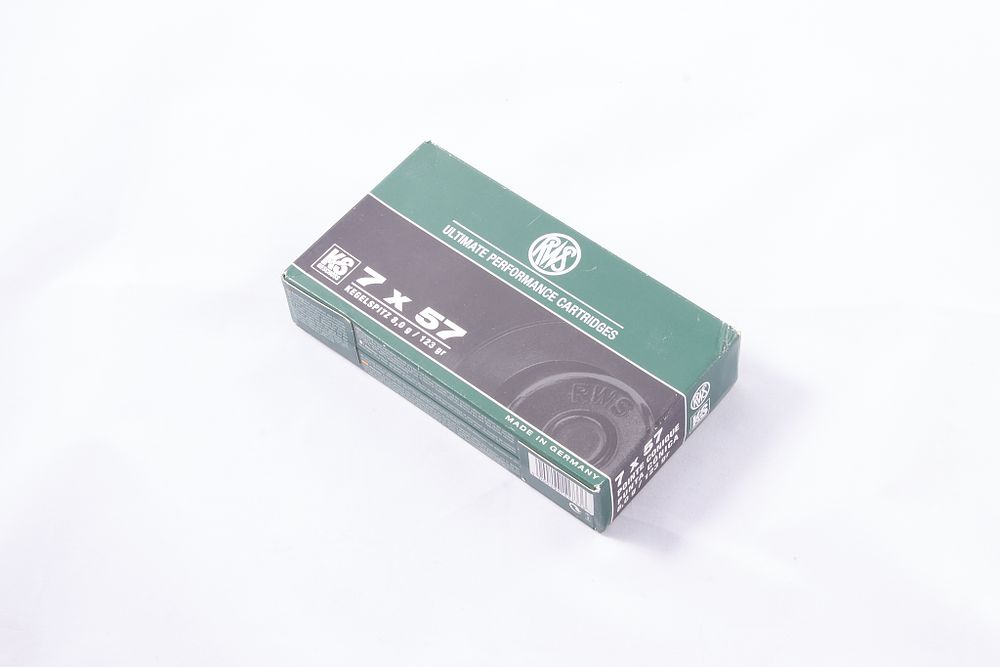 Lot 650: RWS 7 X 57MM MAUSER 20 150 GR OF