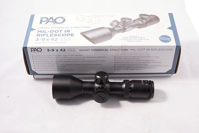P.A.O A MILL - DOT IR SCOPE 3-9 X 42 WITH MOUNTS