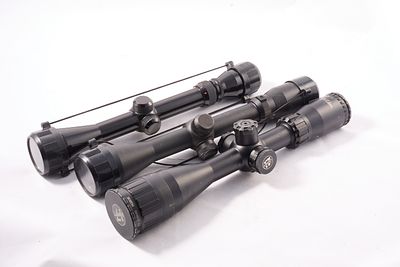 LOT OF 3 SCOPES. Simmons, AGS, BSA SWEET 17 - 31 x 40